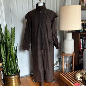 Driza-bone Men's Brown Full-Length Duster Ciat